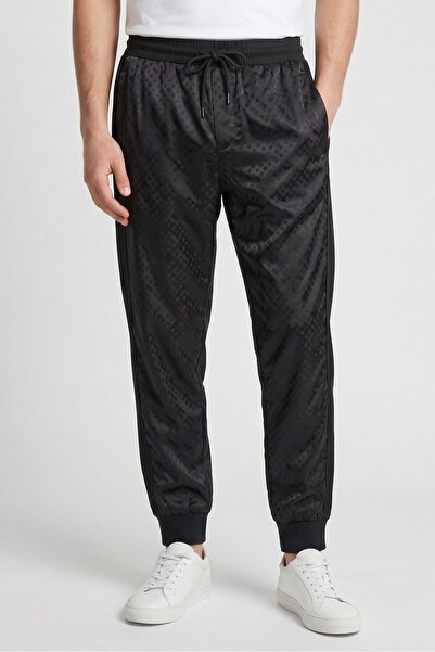 Hugo Boss Boss Men Regular Fit Allover Print Jogger Pants, Black
