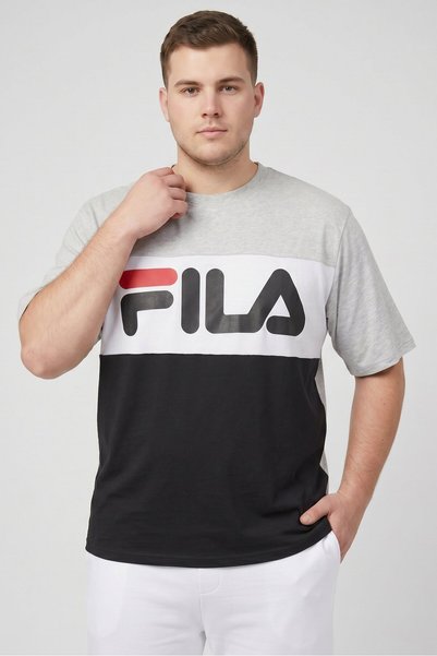 FILA Men Sportswear Fit Short Sleeve Outdoor T-Shirt, Multicolor