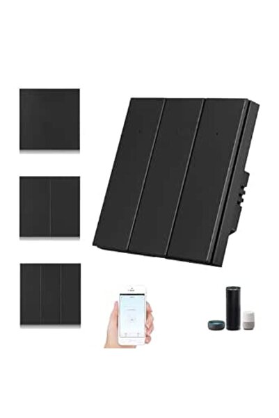 GENERAL Smart Wifi Light Switch, Push Button Light Switch, No Neutral Wire Re...