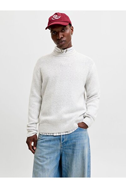 Jack & Jones Strickpullover Einfarbig Strickpullover