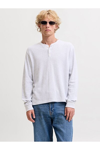Jack & Jones Tričko s dlhým rukávom Jednoduché tričko s dlhým rukávom