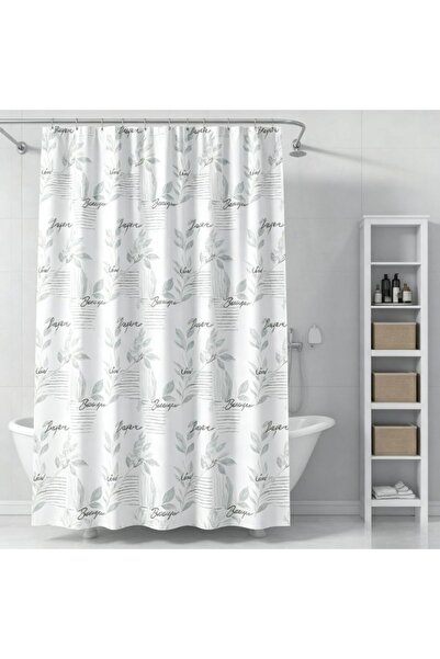 idei Cortină de duș EVA cu imprimeu decorativ 180×180 cm, cortină de baie imp...