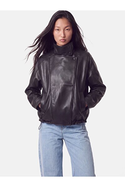 PIECES Geacă PCBRITNEY COATED AVIATOR