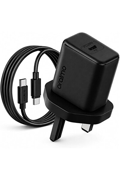 oraimo Charger Kit 20W Fast Wall Charger with USB-C to C Cable, Power Deliver...