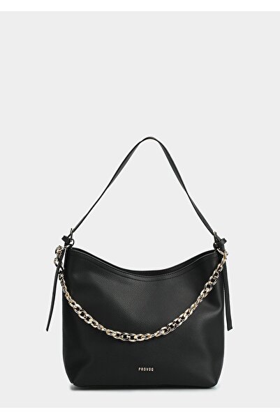 Provoq Women's Black Shoulder Bag