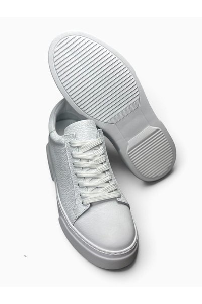 ALZA 8 cm Height Increasing Hidden Heel - Premium Quality Genuine Leather Men's Sneaker