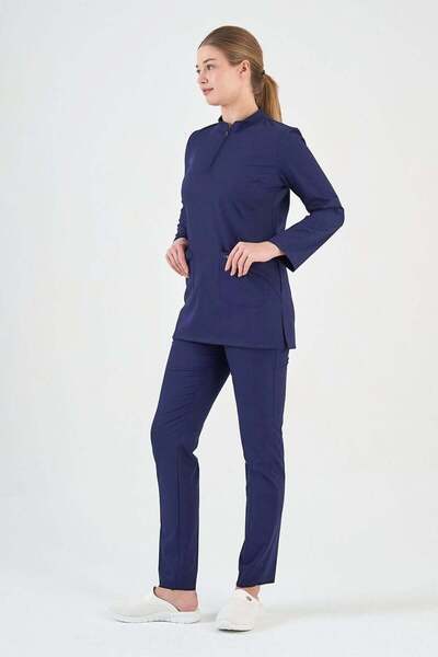 Owlet Medikal Lycra Navy Blue - Patriot Blue Tunik Boy Set