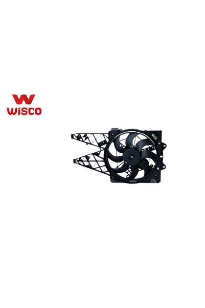 aycenoto FAN MOTORU FİAT DOBLO 3 1,3/1,6/2,0 D-MJT 1,4 2010+ 404 MM 2 FİŞ 8 KANAT 51821155 WİSCO