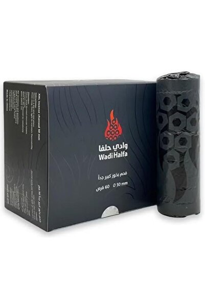 GENERAL Light Jumbo Charcoal 50mm for Oud and Incense from the Valley of Hafr...