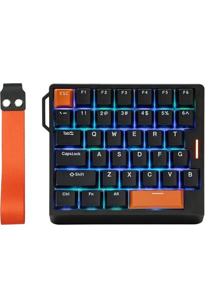 GENERAL كيبورد إيبوميكر USB سلكي HE30 بمفاتيح قابلة للبرمجة و RGB و زناد قابل...