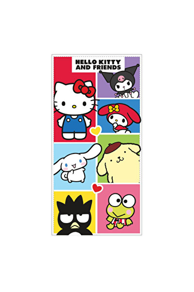 SANRIO Prosop de plajă din microfibră Hello Kitty și Prietenii