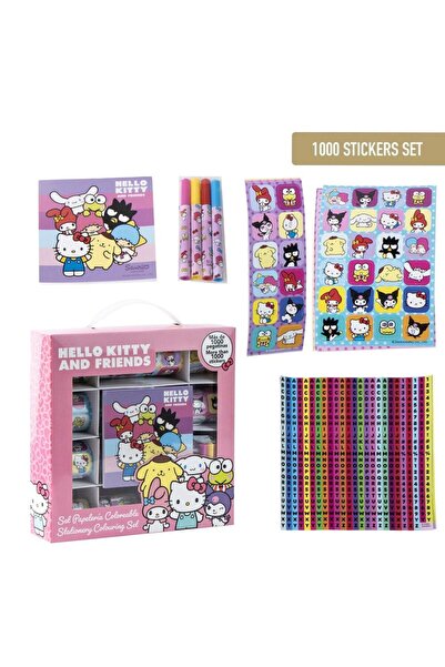 Cerda Hello Kitty и приятели комплект стикери 1000 броя