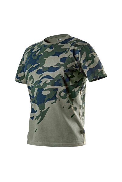 NEO Tricou de lucru cu imprimeu camuflaj, mărimea L - T N81-613-L