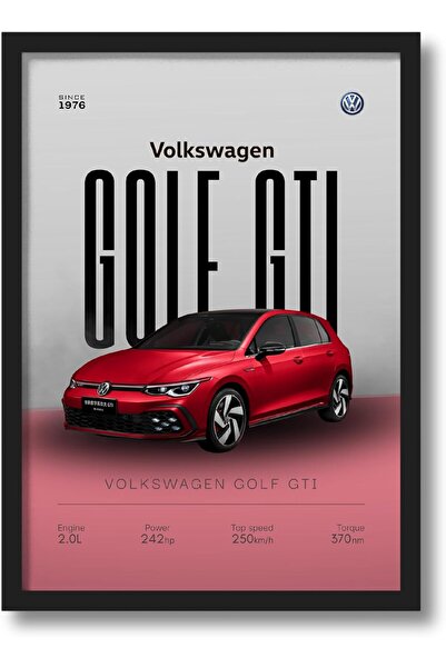 ALAYRA International ALAYRA GT Sports Car Wall Art Set of 3 Outer Frame 50x70 cm