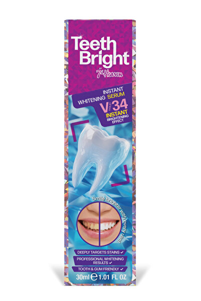 7th Heaven Teeth Bright Ser de Albire Instantanee cu PAP & V34, 30 ml