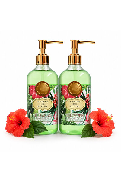 Savon De Royal Set 2 Săpunuri Lichide Savon de Royal, Gel pentru Mâini cu Pom...