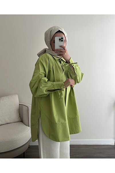 ELLA Kolları Bağlamalı Gömlek