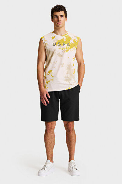 U.S. Polo Assn. Erkek Siyah Örme Şort 50327179-VR046