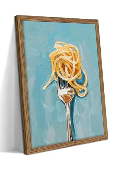 ALAYRA International ALAYRA Vintage Spaghetti Food Rustic Still Life Wall Art...