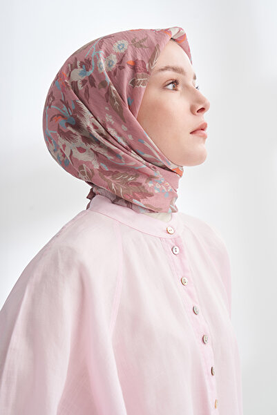 ARMANDA Eșarfă Garden Melody Pattern The Tencel Edit - Pudra