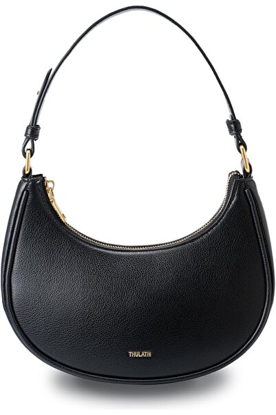 GENERAL Tholath Crescent Shaped Bag, Pu Leather Shoulder Bags for Women, Cros...