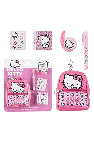 Cerda Set de papetărie Hello Kitty cu mini rucsac