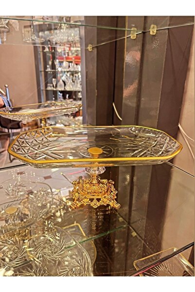 Elta Collection Timeless Baton Metal Ayaklı Gold Sunumluk - Sunumluk Kase Tim...