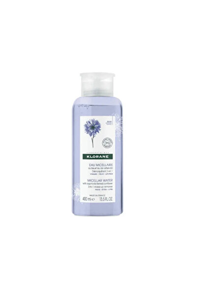 Klorane Apă Micelară Demachiantă cu Albăstrele 3 în 1 400ml