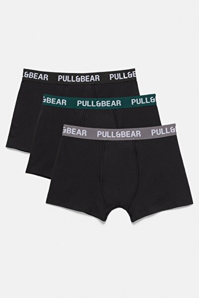 Pull & Bear 3'lü boxer paketi