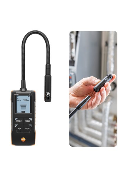 Testo 513 Yanıcı Gaz Dedektörü | Değiştirilebilir Prob
