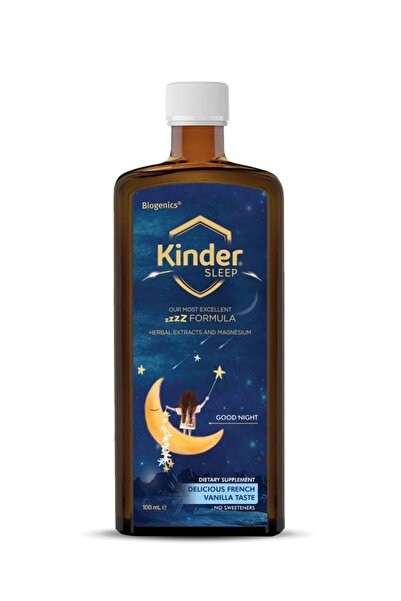 Kinder Sleep 100 ml - Gerçek Bitki Ekstreleri Melisa, Ihlamur, Papatya ve Val...