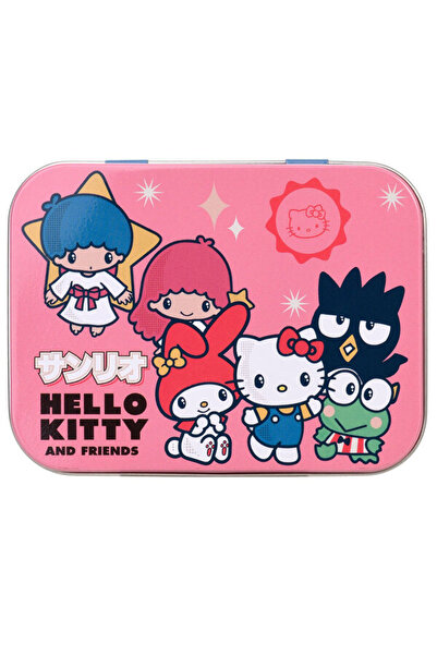 SANRIO Cutie metalică de plasturi Hello Kitty & Friends
