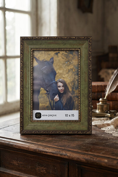 Asya Çerçeve Tılsım Serisi 10 x 15 Fotoğraf Çerçevesi Camlı Dekoratif Duvar &...