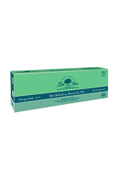 Dr. Tree Șampon solid și gel hidratează și reînnoiesc pielea sensibilă, pache...