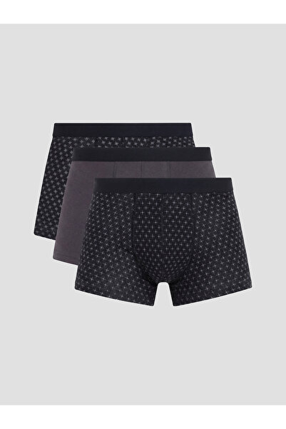LC Waikiki Boxeri bărbați din bumbac elastic, pachet de 3