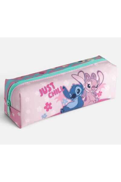 OEM Penar Cilindric Roz Stitch 19x6x6cm