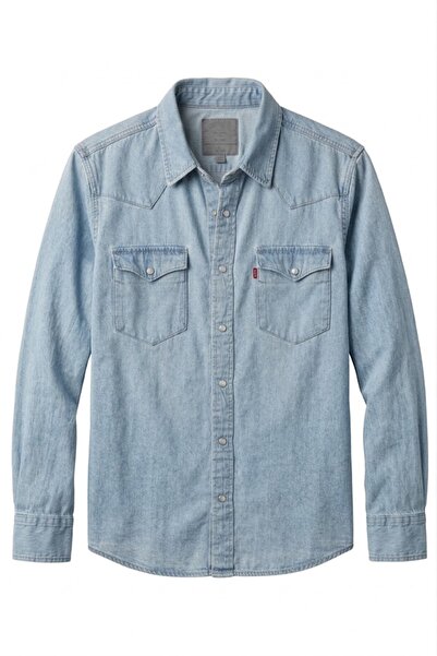 Levi's Western Men's Denim Shirt --Blue--
