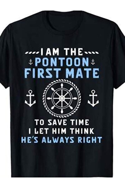 25W Captain Definition Funny Pontoon Boat Boating Gift T-Shirt
