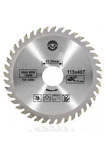 Genel Markalar Sunta Kesme Testere Diski 115x40T x 22 mm