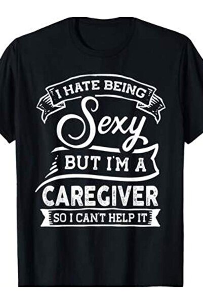 k222 Hate Being Y But I'm A Caregiver I Can't Help It T-Shirt