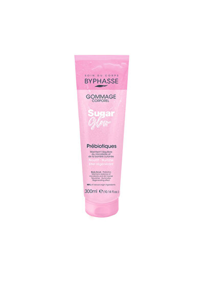 BYPHASSE SUGAR GLOW exfoliant corporal prebiotic 300 ml