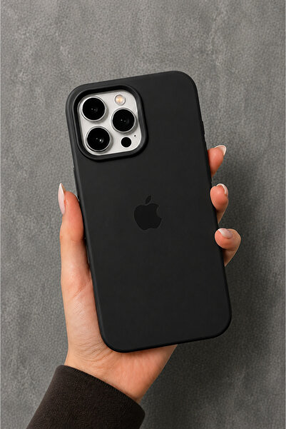 CaseKİdükkan iPhone 15 Pro Uyumlu Lansman Silikon Kılıf – Premium Yumuşak Dok...