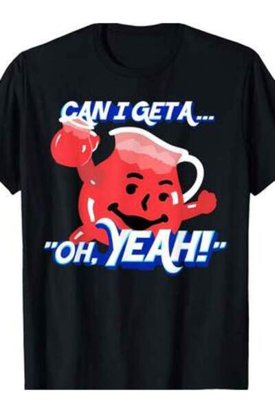 k222 Can I Get A Oh Yeah Retro 90s T-Shirt