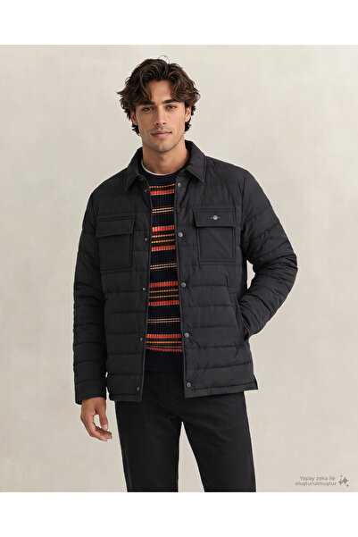 Gant Erkek Siyah Standard Fit Ceket