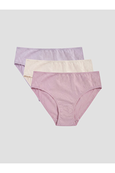 LC Waikiki Chiloți de bikini simpli, set de 3 piese