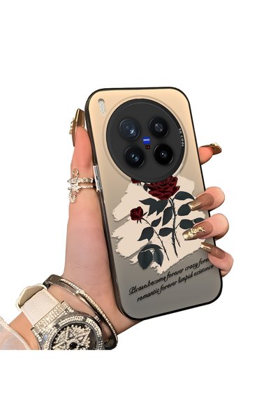 CHICASELUX حافظة صلبة واقية من الصدمات متوافقة مع هاتف Vivo X300 Pro مطبوع عل...