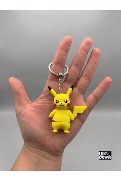 Pikachu Hareketli Anahtarlık