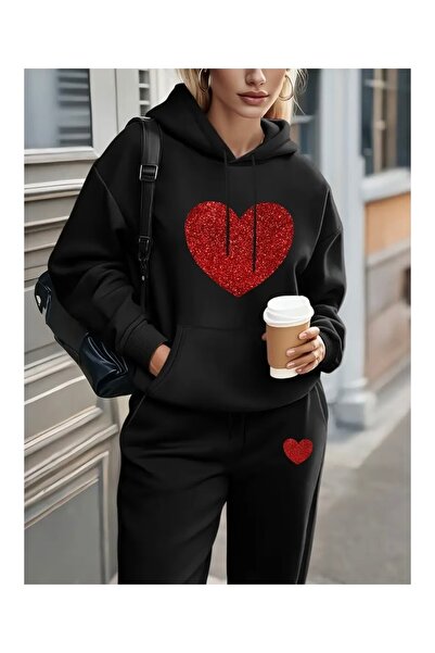 LOTS MODA SET DE Trening OVERSIZE CU GLUGĂ, IMPRIMAT, UNISEX, PENTRU FEMEI/BA...