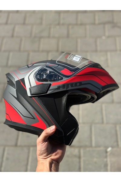 Palas Motor ( motokaskk ) Çene Açılır Motosiklet Kaskı ECE 22.05 Sertifikalı ...