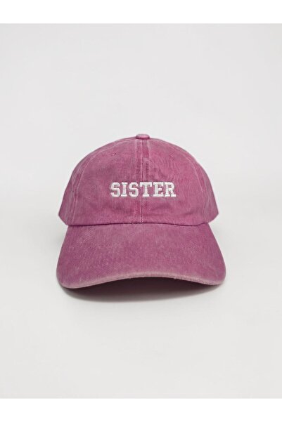 ŞapkaMania Powder Sister Washable Vintage Baseball Cap Hat